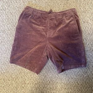 Corduroy shorts